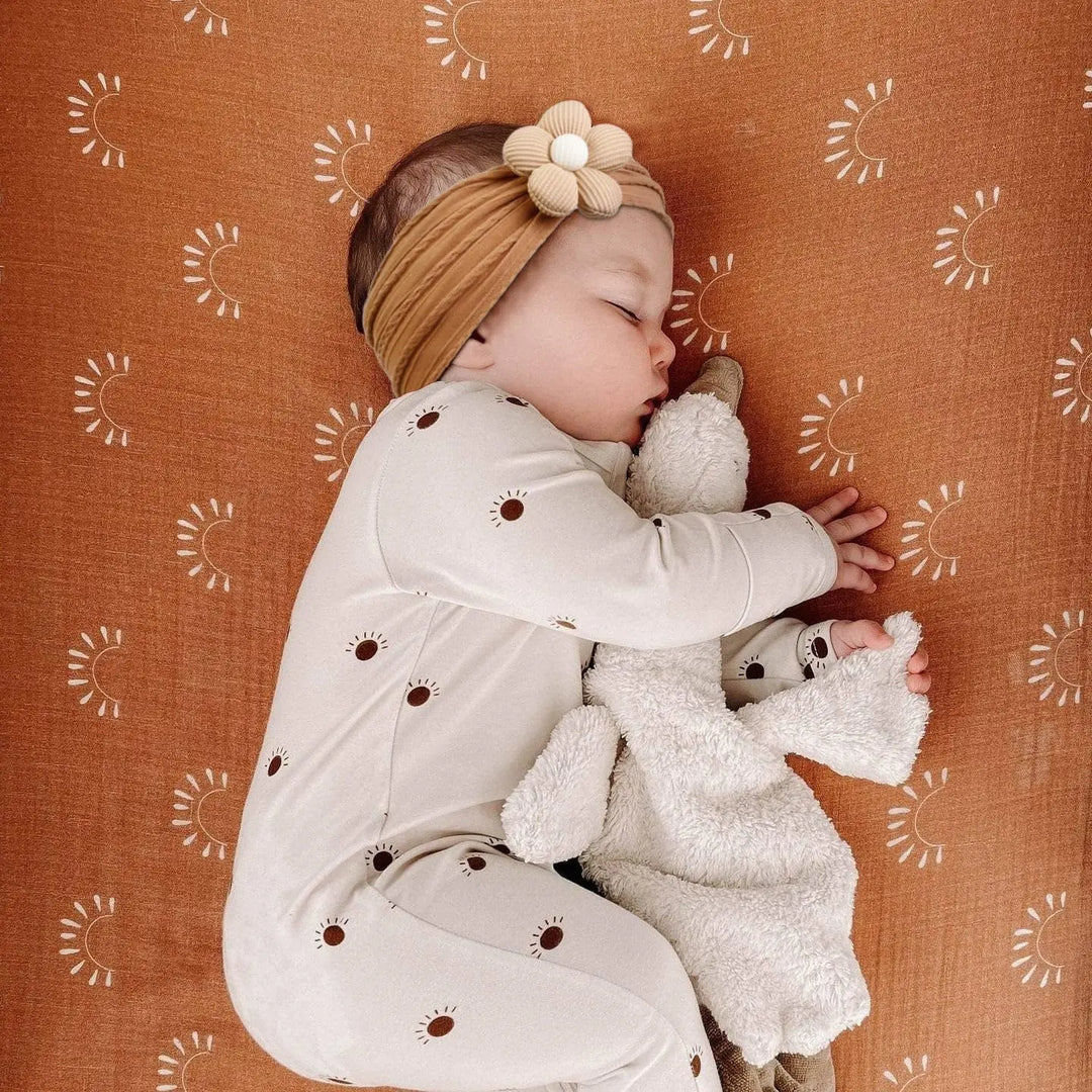 Faixa de Cabelo Floral para Bebê