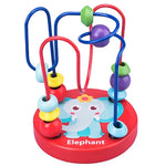 Load image into Gallery viewer, Brinquedo Educativo de Madeira – Labirinto de Contas Estilo Montessori