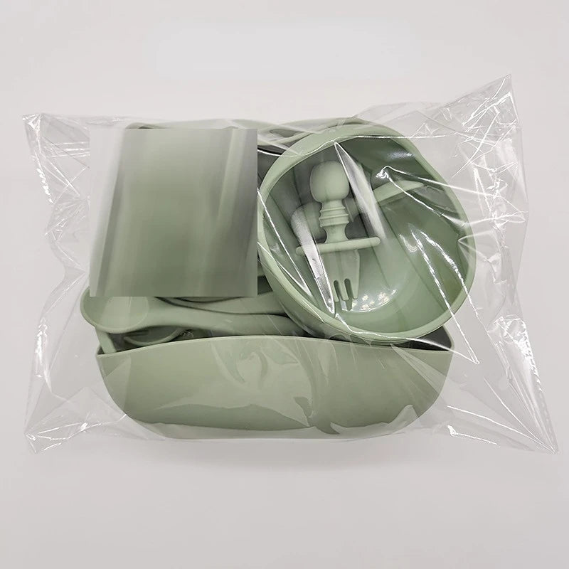 Conjunto de Refeição em Silicone