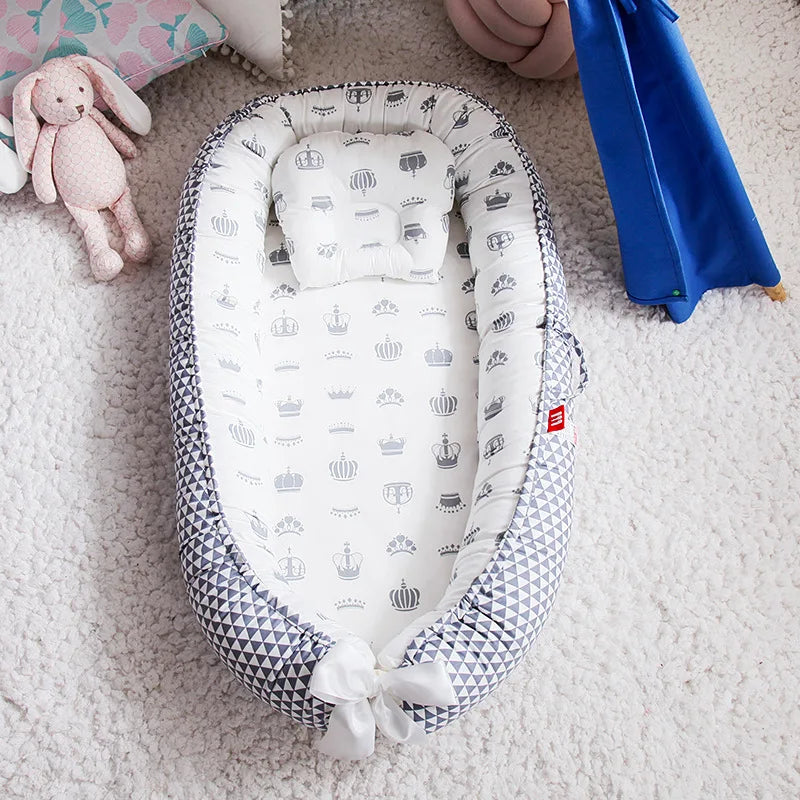 Berço Portátil e Confortável para Bebê