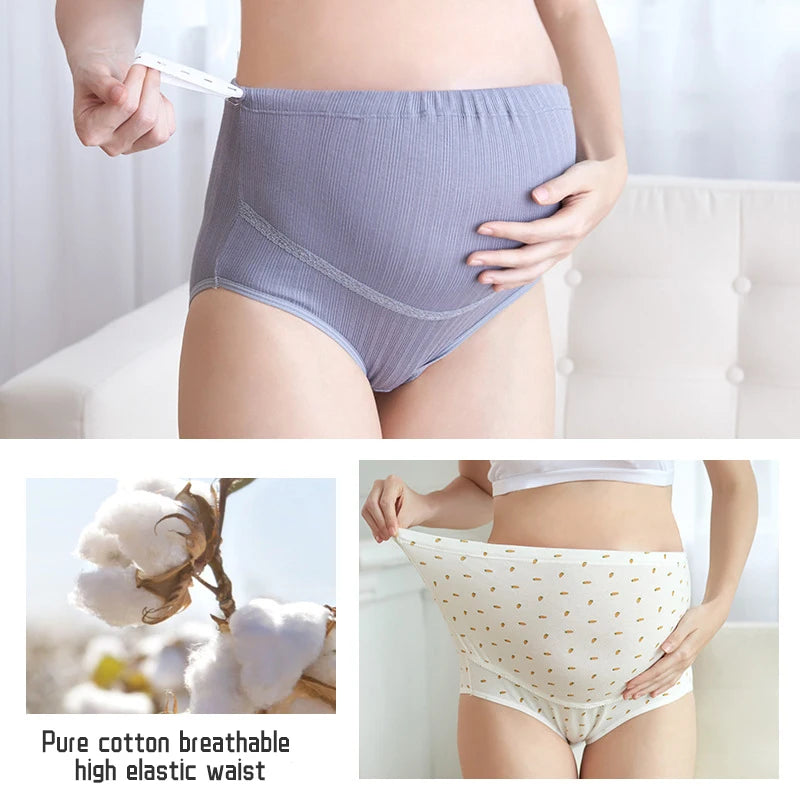 Calcinha de Maternidade Cintura Alta