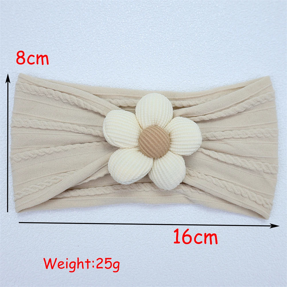 Faixa de Cabelo Floral para Bebê