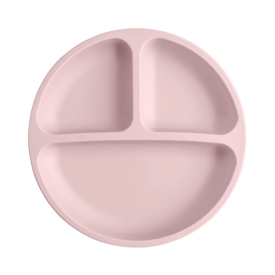 Conjunto de Pratos de Silicone Infantil