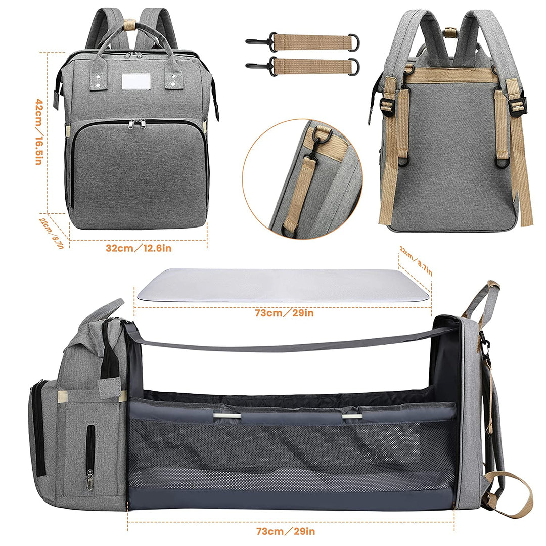 Mochila Frasqueira para Bebês