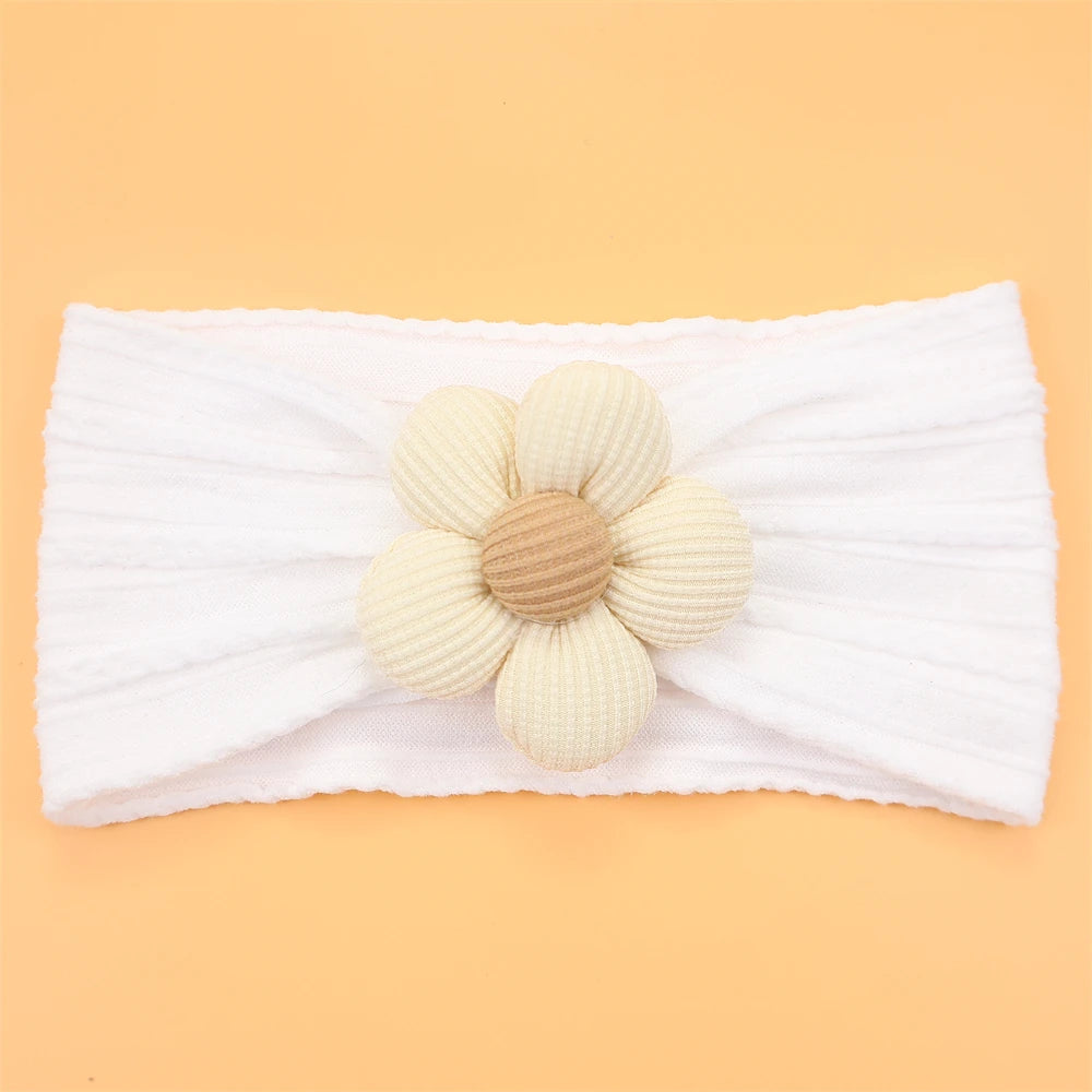 Faixa de Cabelo Floral para Bebê