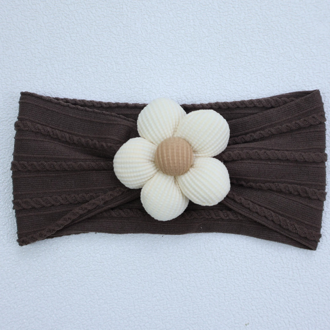 Faixa de Cabelo Floral para Bebê