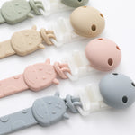 Load image into Gallery viewer, Clipe de Chupeta em Silicone – Conforto, Estilo e Segurança para o Seu Bebê