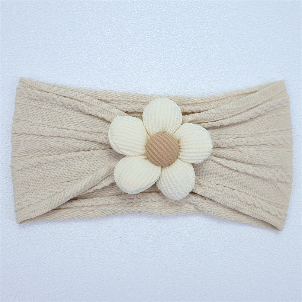Faixa de Cabelo Floral para Bebê