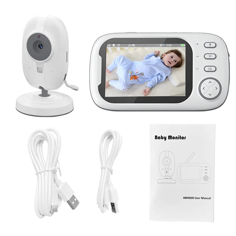 Babá Eletrônica com Câmera e Tela de 3.5"