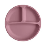 Load image into Gallery viewer, Conjunto de Pratos de Silicone Infantil