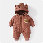 Load image into Gallery viewer,  Macacão Infantil com Capuz – Conforto, Estilo e Proteção para os Dias Frios