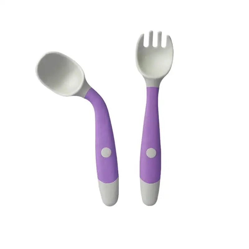 Talheres Infantis de Silicone