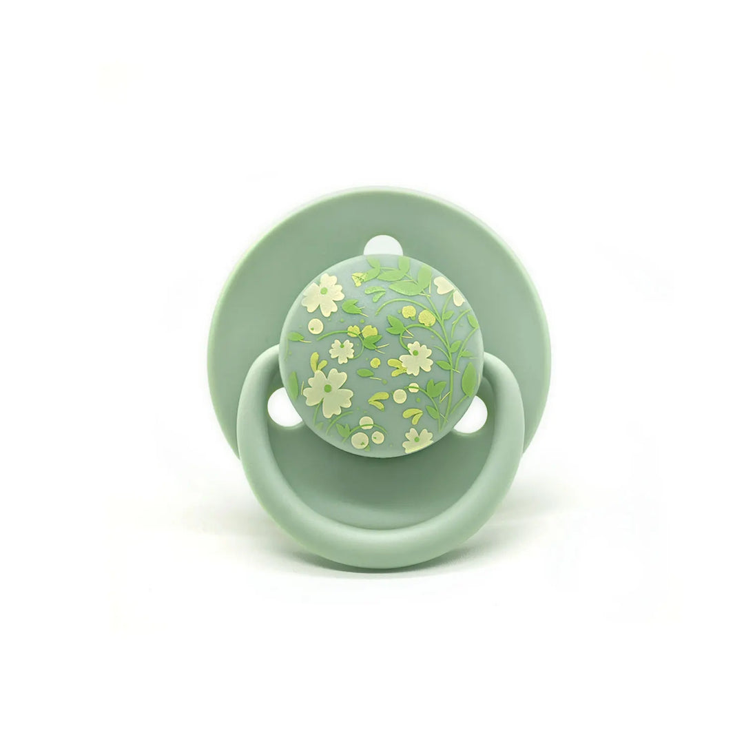 Chupeta de Silicone Floral