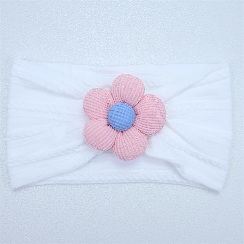 Faixa de Cabelo Floral para Bebê