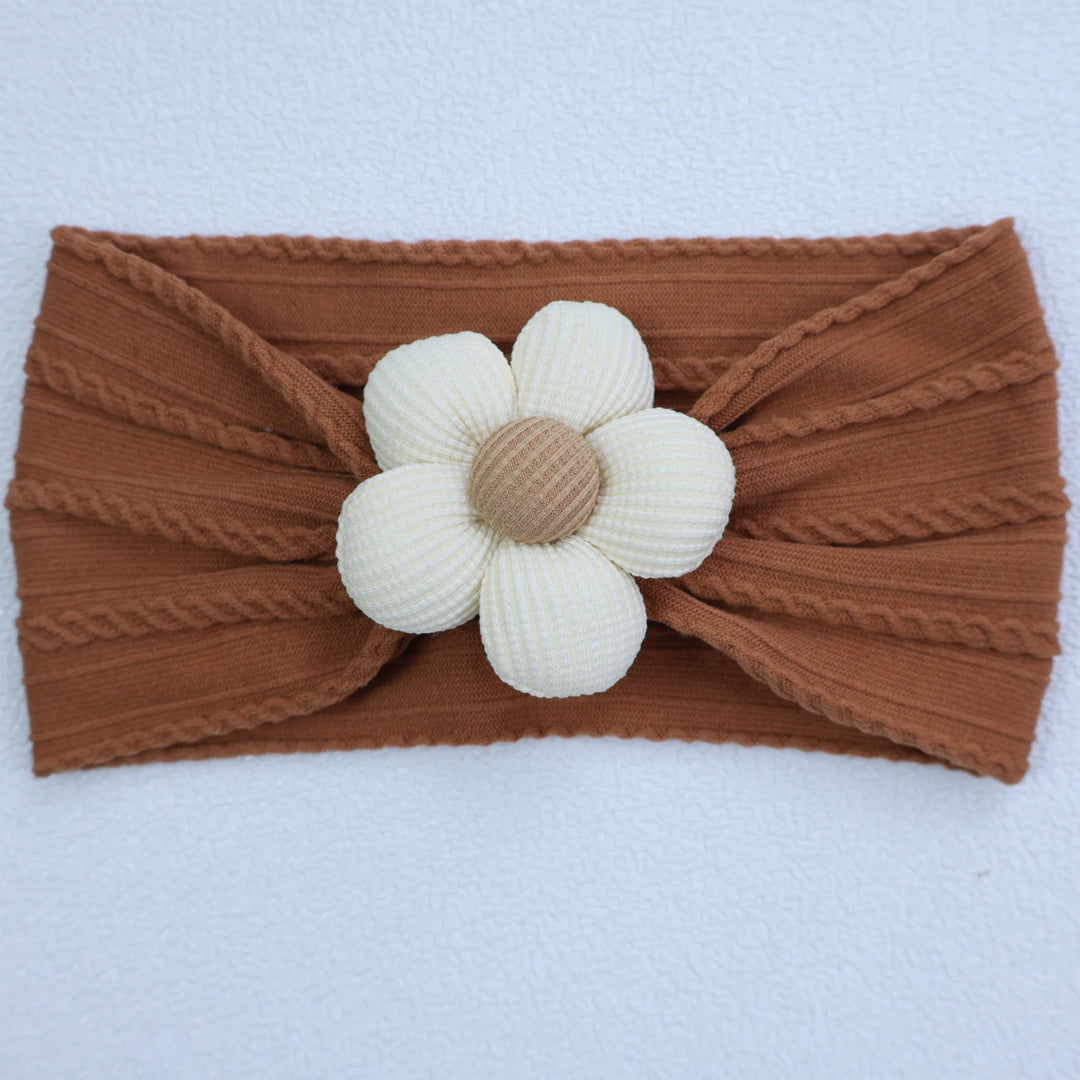 Faixa de Cabelo Floral para Bebê