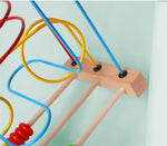 Load image into Gallery viewer, Brinquedo Educativo de Madeira – Labirinto de Contas Estilo Montessori