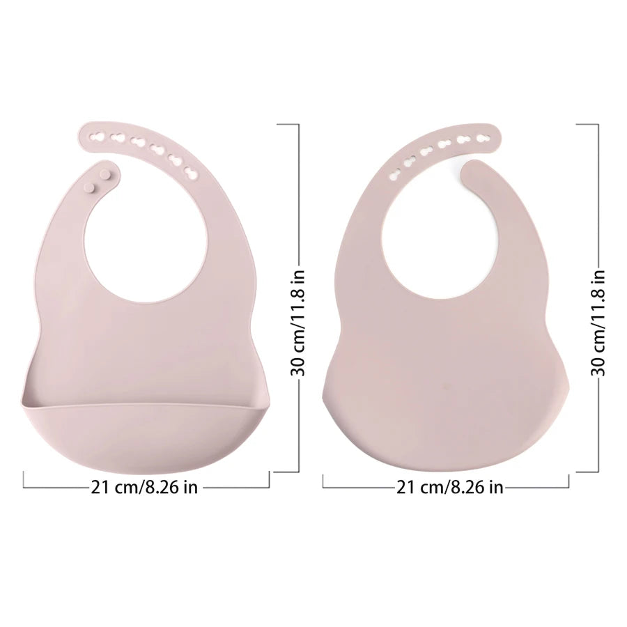 Babador Infantil de Silicone