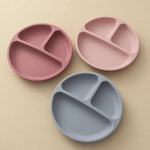 Load image into Gallery viewer, Conjunto de Pratos de Silicone Infantil