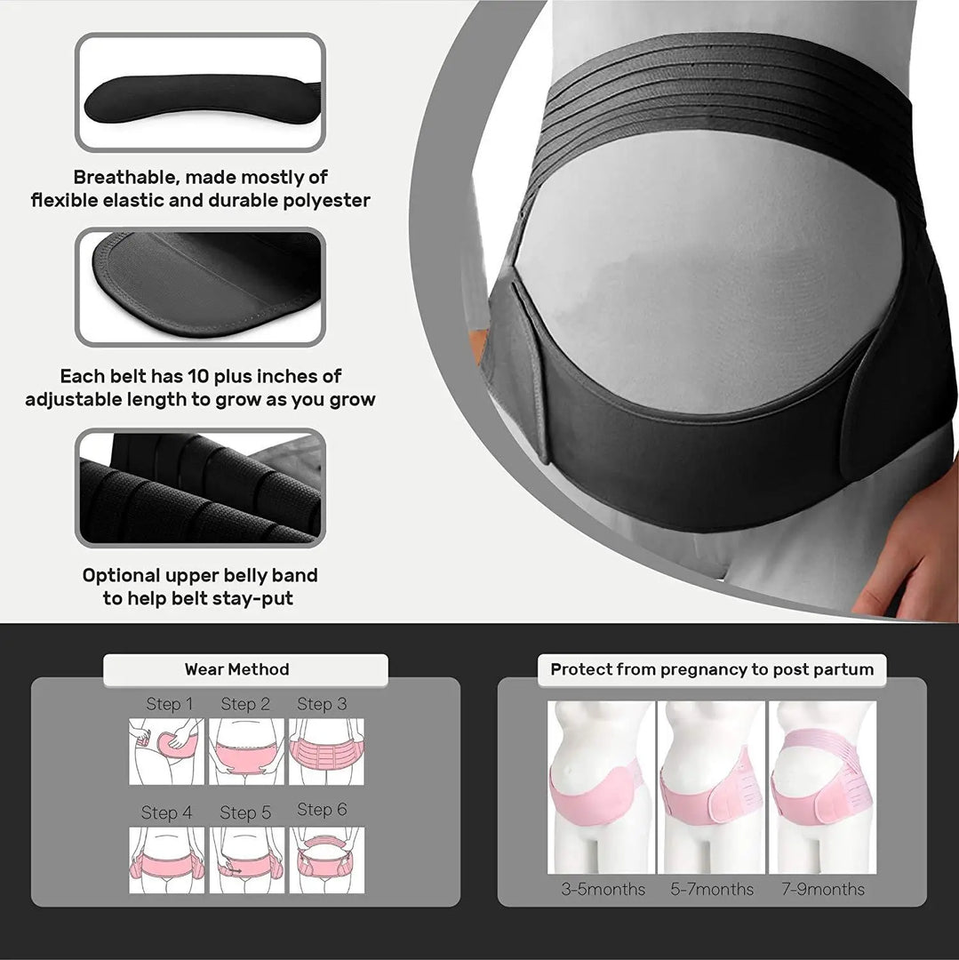 Cinto de sustentação Abdominal para Gestantes