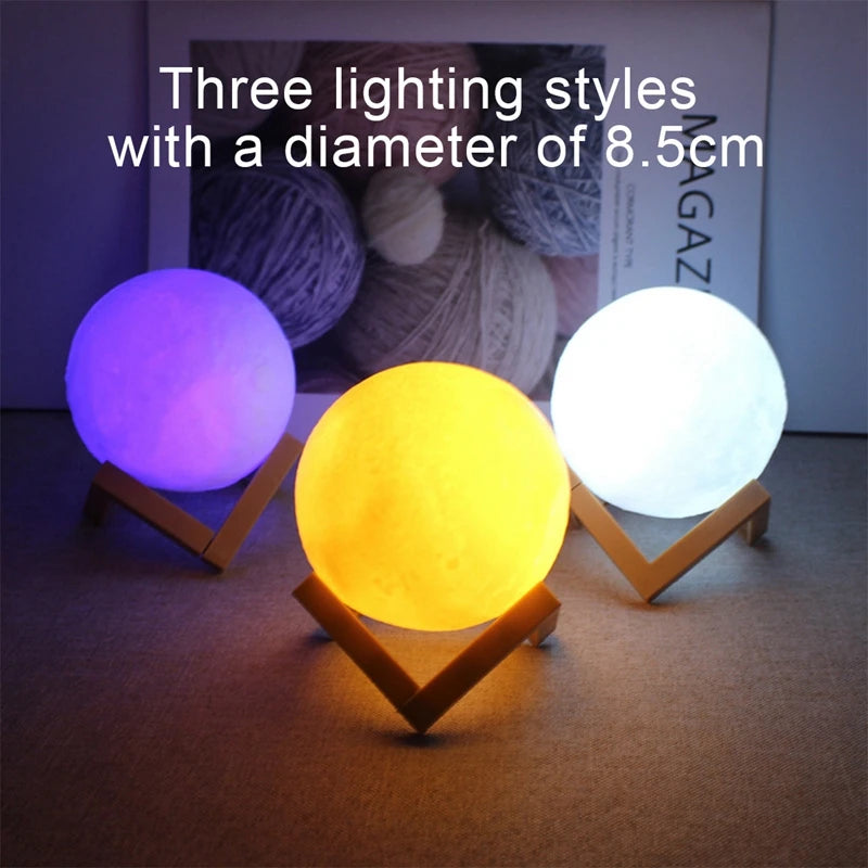 Luminária Noturna em Formato de Bola Hechang