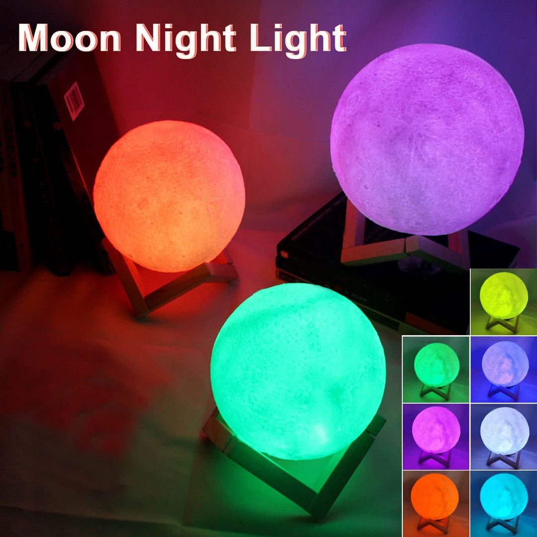 Luminária Noturna em Formato de Bola Hechang