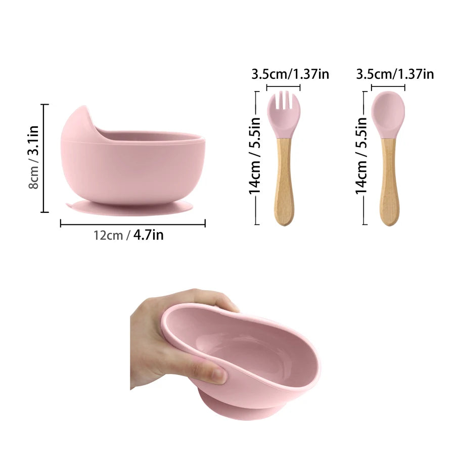 Tigela Infantil de Silicone
