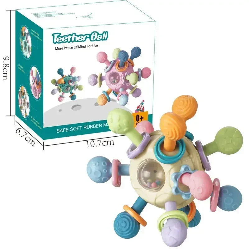 Chocalho Musical de Silicone