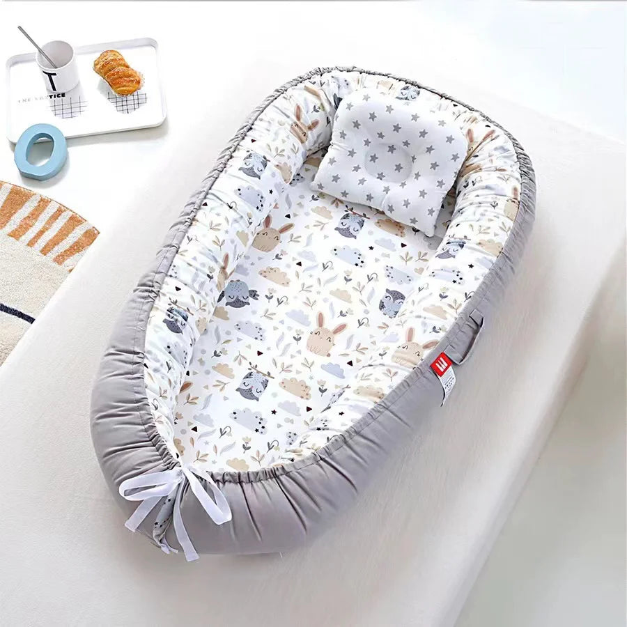 Berço Portátil e Confortável para Bebê