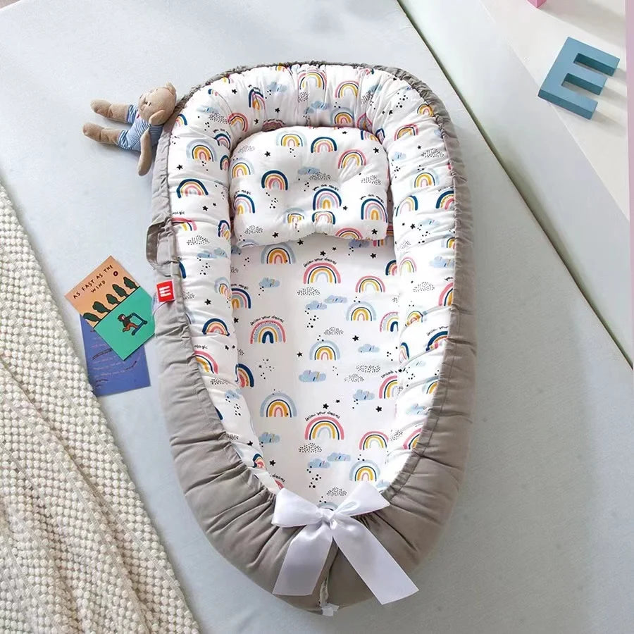 Berço Portátil e Confortável para Bebê