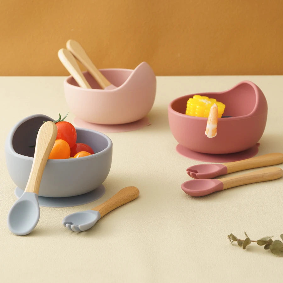 Tigela Infantil de Silicone